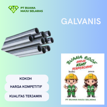 PIPA GALVANIS 3.0" X 2.7MM